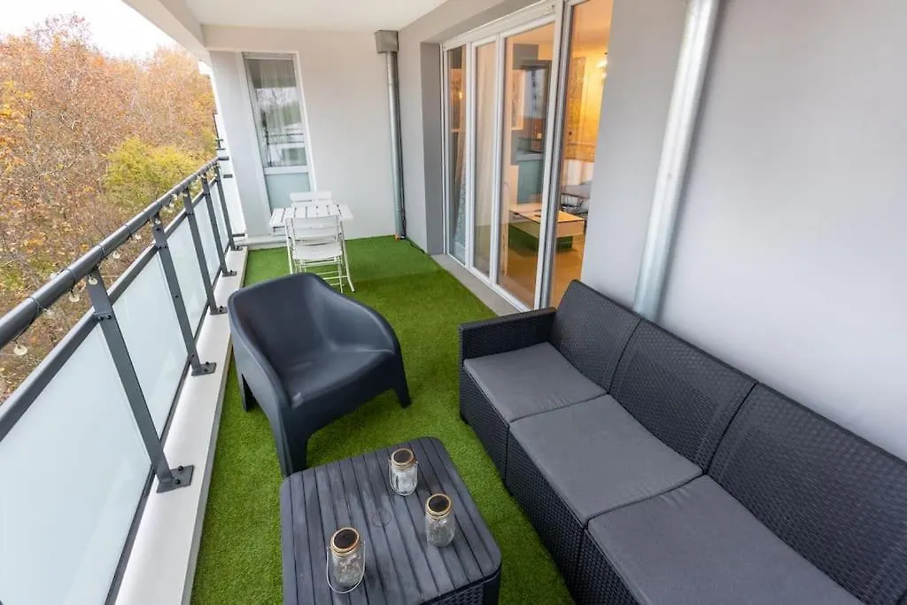 Appartement T3-2 Min Metro-24 24H à Toulouse France